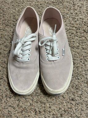 Pink Suede Vans